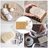 Clear Acrylic Soap Stamps DIY-WH0444-001-5