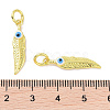 Real 18K Gold Plated Brass Pendants KK-L209-035G-01-3