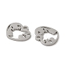 Non-Tarnish 304 Stainless Steel Charms STAS-J042-35P-2