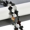 Natural African Bloodstone Beads Strands G-I369-A21-02-2