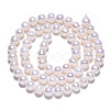 Natural Cultured Freshwater Pearl Beads Strands PEAR-N016-06A-2