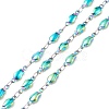 Rainbow Color 304 Stainless Steel Link Chains STAS-P219-37M-1