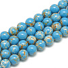 Synthetic Imperial Jasper Beads Strands G-S300-42C-10mm-1