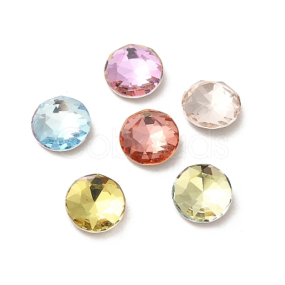 Glass Rhinestone Cabochons RGLA-P037-10A-D-1