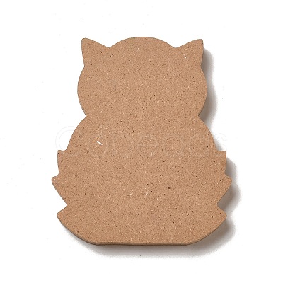 Autumn Single Face Printed Wood Cabochons WOOD-I010-03A-1