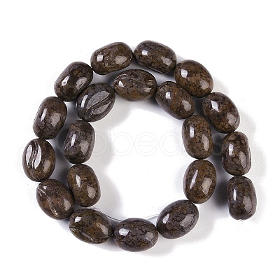 Natural Red Snowflake Obsidian Beads Strands G-K362-D01-02-1