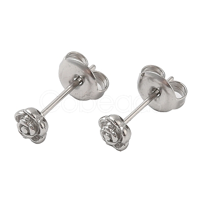 Non-Tarnish 304 Stainless Steel Stud Earrings EJEW-Z022-10P-1