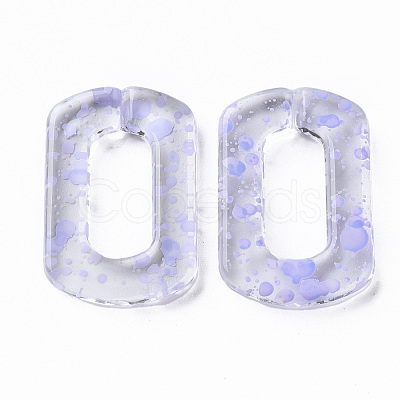 Transparent Acrylic Linking Rings OACR-N009-017A-10-1