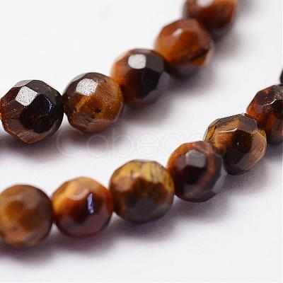 Natural Tiger Eye Beads Strands G-N0179-16-4mm-1