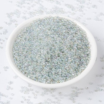 Round Trans. Colors Rainbow Glass Seed Beads X-SEED-A007-2mm-161-1