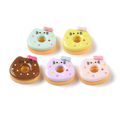 Opaque Resin Imitation Food Decoden Cabochons RESI-S396-04-1