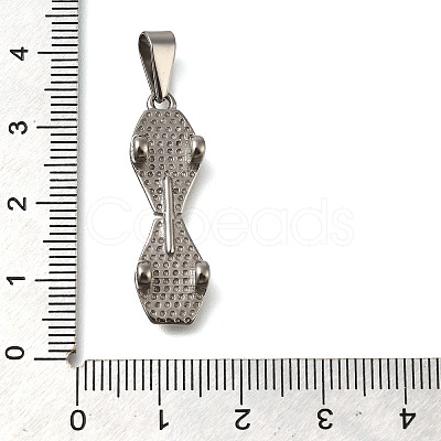 304 Stainless Steel Pendants STAS-Z113-18P-1