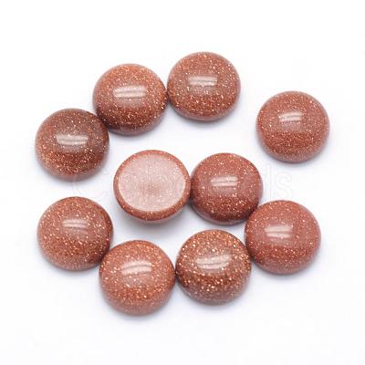 Natural & Synthetic Mixed Gemstone Cabochons G-P393-R-8mm-1