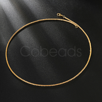 Brass Link Chain Necklaces for Women HD5032-1