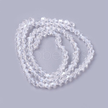 Imitation Crystal Glass Beads Strand YS-TAC0002-01-4mm-1