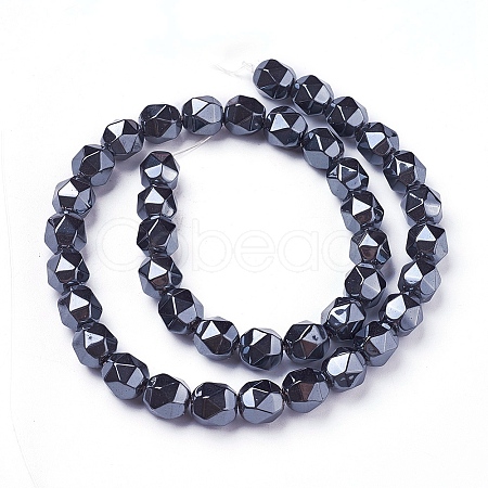 Non-magnetic Synthetic Hematite Beads Strands G-F613-01-C-1