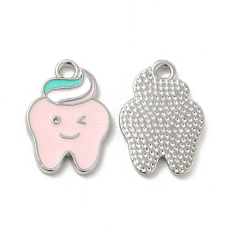 Alloy Enamel Pendants ENAM-J650-09P-02-1