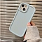 Candy Solid Color Matte Silicone Mobile Phone Cover, Light Blue, 14.7x7.2x0.8cm, Fit for iphone 14