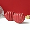 Iron Candy Box, Shell Candy Box, Orange Red, 11.5x9x6cm