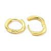 Brass Hoop Earrings EJEW-L211-08G-G-2