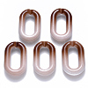 Two Tone Opaque Acrylic Linking Rings OACR-S036-006B-M02-3