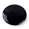 Natural Obsidian Pendants X-G-Q458-20-1
