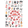 Valentine's day Themed Nail Art Stickers Decals MRMJ-T078-238C-1