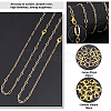   DIY Figaro Chain Necklace Making Kits DIY-PH0008-38-5