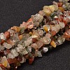 Chip Natural Rutilated Quartz Bead Strands G-L454-08-1