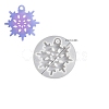 Christmas Snowflake DIY Silicone Pendant Molds DIY-A054-01B-1