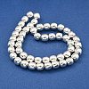 Electroplated Synthetic Non-magnetic Hematite Beads Strands G-C136-C01-04-2