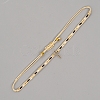 Adjustable Nylon Cord Braided Bead Bracelets BJEW-C011-08B-3