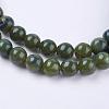 Natural Green Jasper Beads Strands G-G722-4mm-3