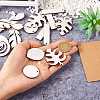 DIY Sublimation Blank Earring Making Kit DIY-SW0001-14-8