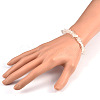 Chips Natural Quartz Crystal Beaded Stretch Bracelets BJEW-JB01826-05-3