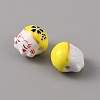 Handmade Porcelain Beads PORC-WH0016-02D-2