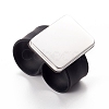 Magnetic Silicone Wrist Strap Bracelet BJEW-WH0009-09C-3
