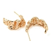 Brass Stud Earrings EJEW-K264-02G-2