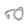 Non-Tarnish 304 Stainless Steel Open Cuff Ring RJEW-L110-015P-2