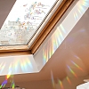 Flower Rainbow Prism Electrostatic Window Stickers PW-WGC86F6-01-6