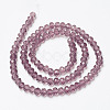 Glass Beads Strands EGLA-A034-T10mm-D13-2