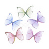 Two Tone Polyester Fabric Wings Crafts Decoration FIND-S322-012B-1