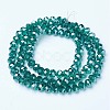 Electroplate Glass Beads Strands EGLA-A034-T3mm-A18-2