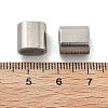 304 Stainless Steel Slide Charms STAS-R138-02P-3