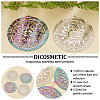 DICOSMETIC 40Pcs 2 Colors 201 Stainless Steel Filigree Pendants STAS-DC0010-92-4