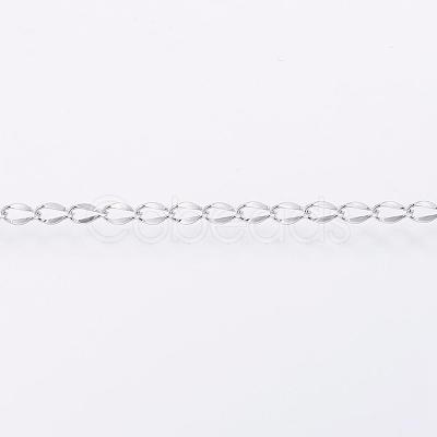 Tarnish Resistant 304 Stainless Steel Twisted Chains CHS-H007-61A-1