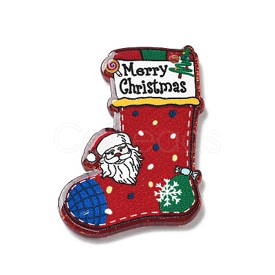 Christmas Theme Acrylic Pendants FIND-R006-03F-1