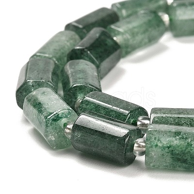 Natural Green Strawberry Quartz Beads Strands G-G068-A25-01-1