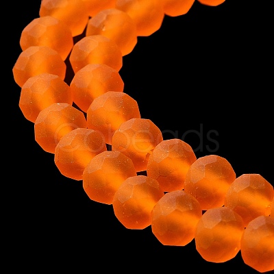 Transparent Glass Beads Strands EGLA-A044-T4mm-MD25-1