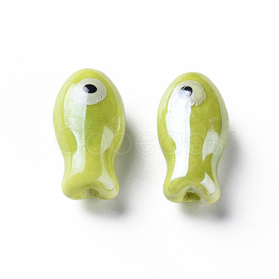 Handmade Porcelain Beads X-PORC-T007-06-1